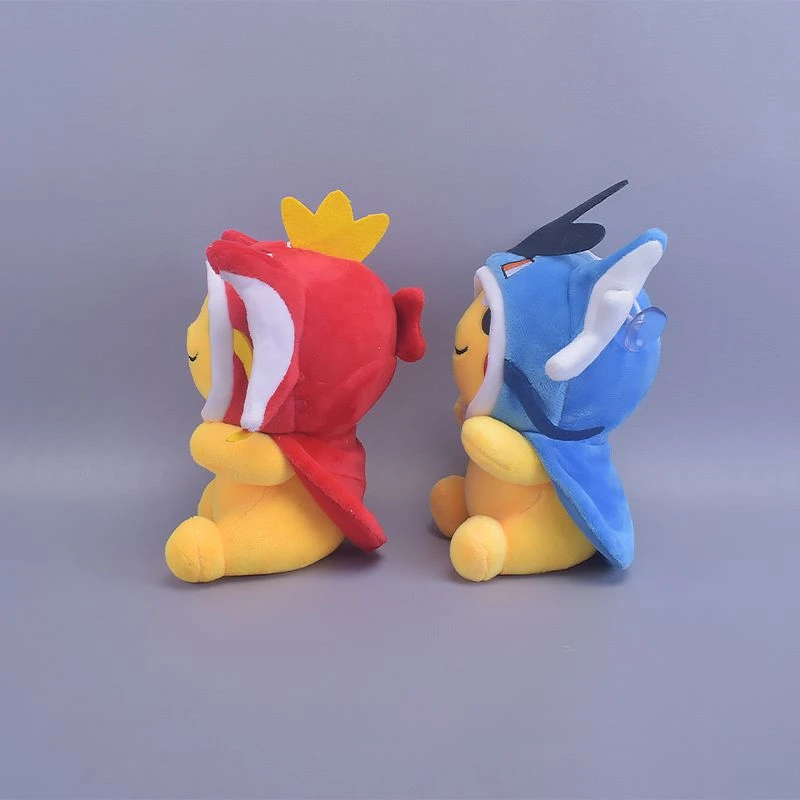 12 шт./лот Kawaii Косплей искусственная кукла мягкая Psyduck Charizard Magikarp коготь машина