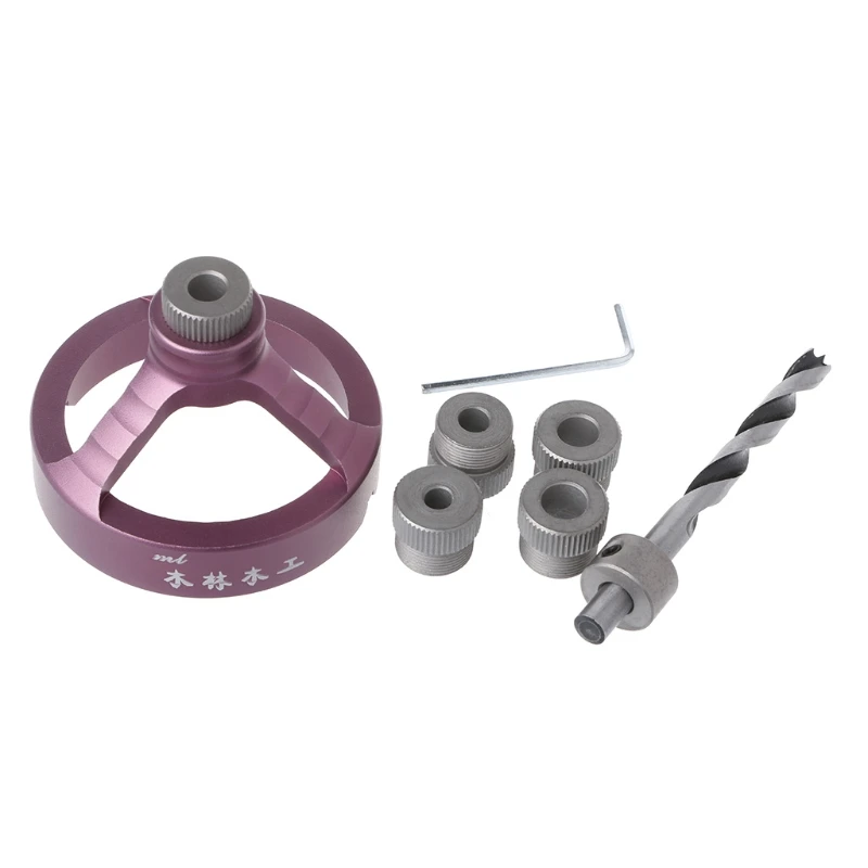 

Joinery System Kit Vertical Hole Jig Puncher Drilling Guide Woodwork Locator New Dropshipping