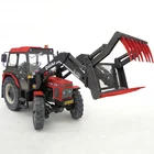 Трактор Zetor 7745 1:32, 4 инструмента на выбор, 3D бумажная модель для оригами, поделки из бумаги для взрослых, игрушки ручной работы ZX-022 023