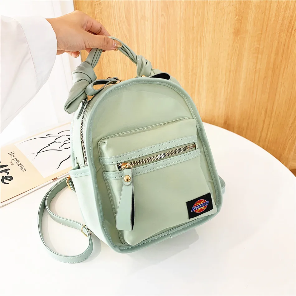 Новый Модный маленький мини-рюкзак женские милые мини-сумки для