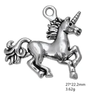 unicorn fantasy charm pendants jewelry making finding diy bracelet necklace earring accessories handmade tools 3pcs