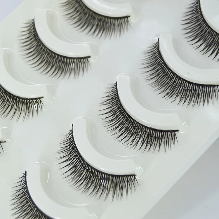 Высококачественные накладные ресницы для наращивания тонкие натуральные