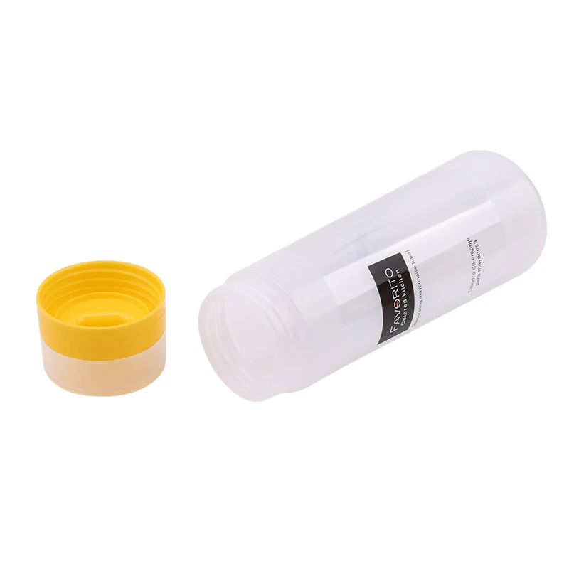 Герметичные бутылки для салата соус кетчупа желтая и красная отжимная 300 мл