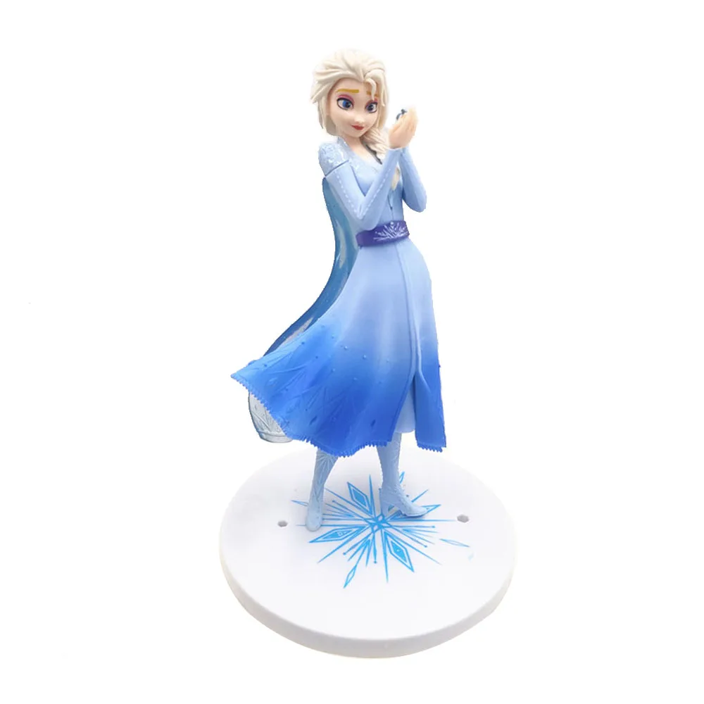 

Original Disney Frozen Figure Elsa Princess Action Figures PVC Collection Model Cake Decoration Ornaments Kids Toy Birthday Gift