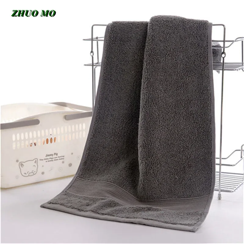 10pcs 36*76cm Egyptian cotton Towel bathroom large size 7 Colors Quick dry Towel cloth for Shower 5 Star Hotel Home Face Towels