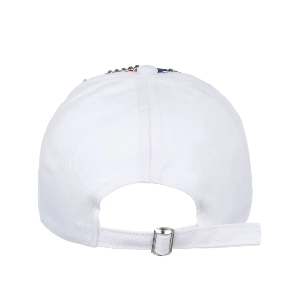 

New Arrival Summer Baseball Caps Women Man Embroidered Flag With Rhinestones Denim Cap Fashion Baseball Cap Topee #P3