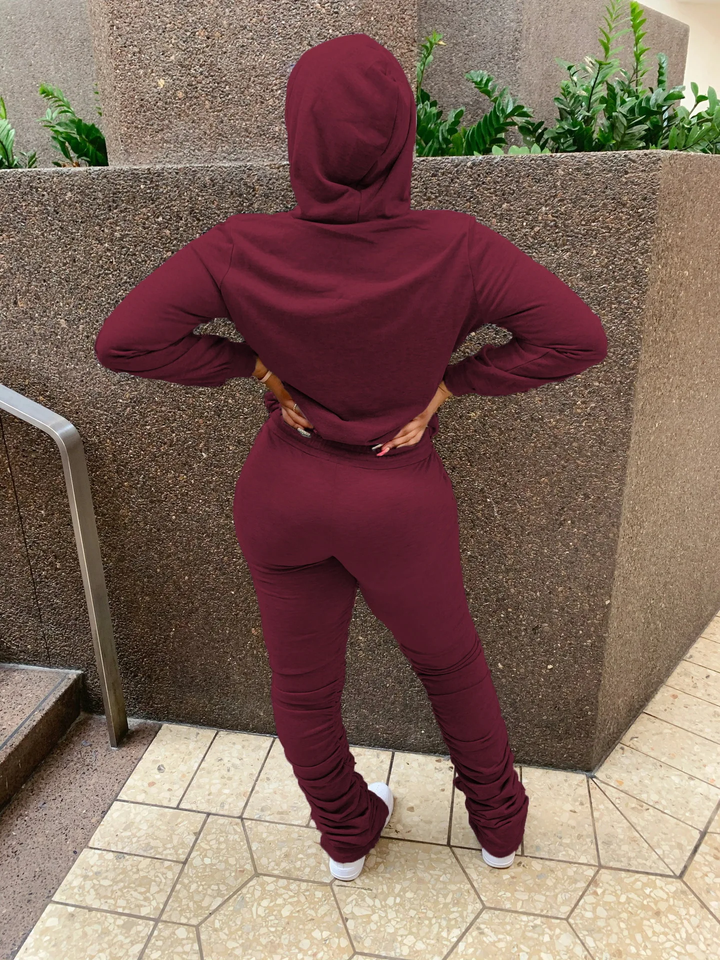 

Two Piece Outfits Oversized Hoodies and Pants Casual Sport Suit Spring Two Piece Set Woman Set Autumn Women's Tracksuit