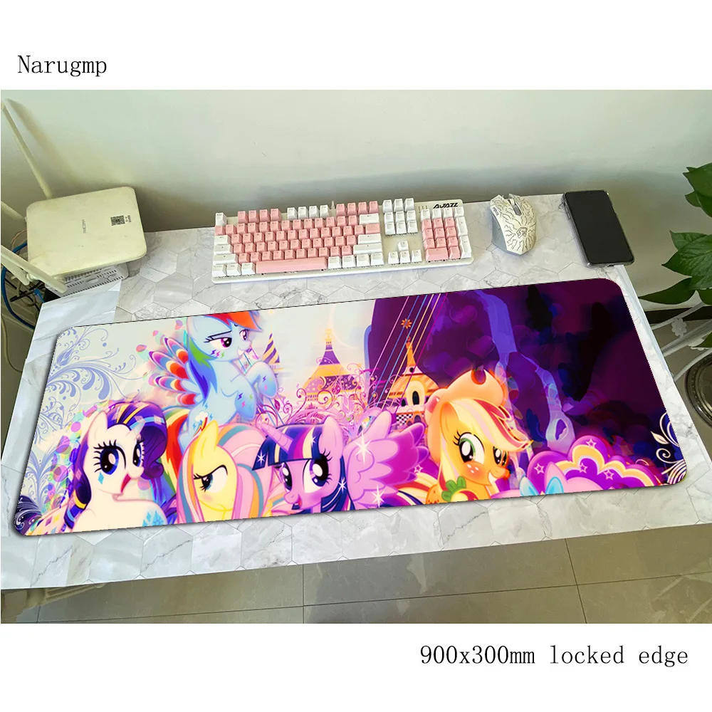 Мой маленький коврик для мыши пони 90x30 см коврики лучший игровой на день рождения
