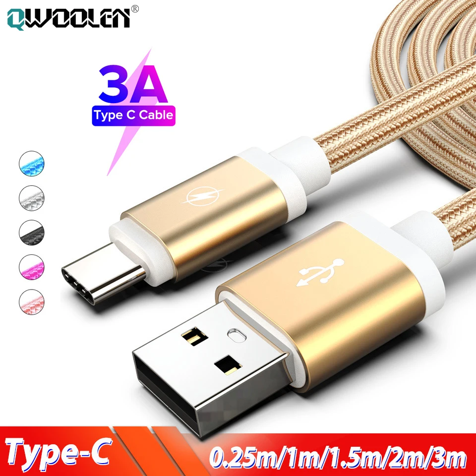 Зарядный кабель USB Type C 0 25/1/1 5/2/3 м|Кабели для мобильных телефонов| |