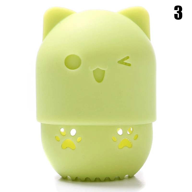 Держатель спонжа для макияжа Мягкие силиконовые Косметика блендер пуховка пудры