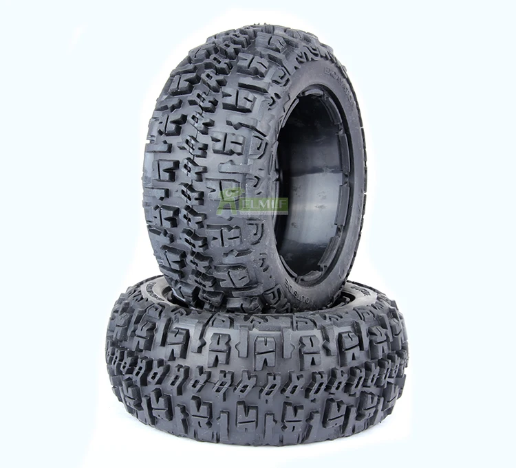 Передние и задние шины Knobby (поколение 3) подходит для 1/5 HPI ROVAN KM BAJA 5B|Детали