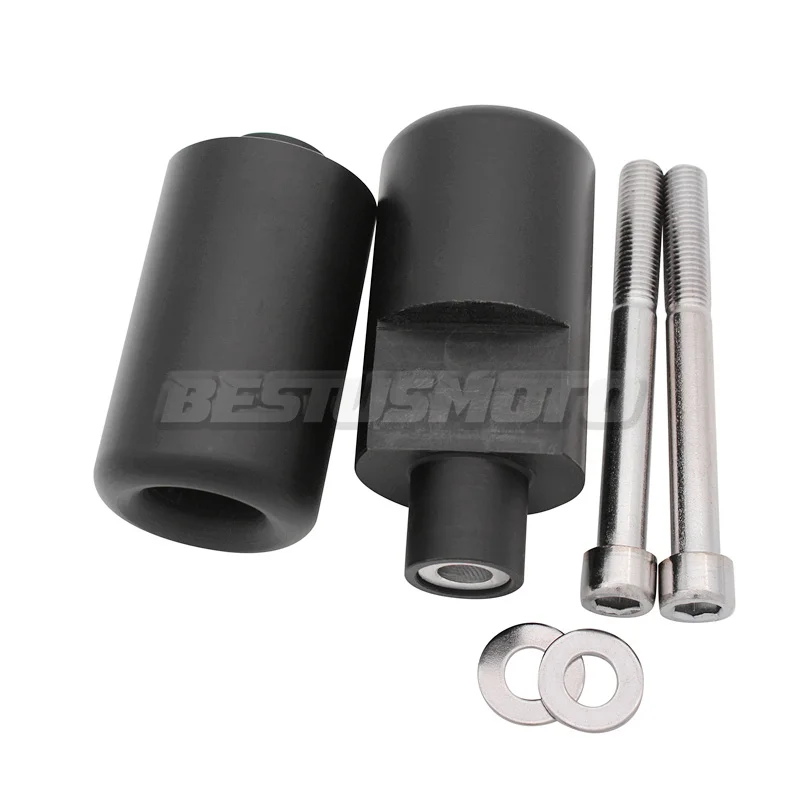 Мотоцикл черный и карбоновый без выреза рамка Ползунки падение протектор для Suzuki