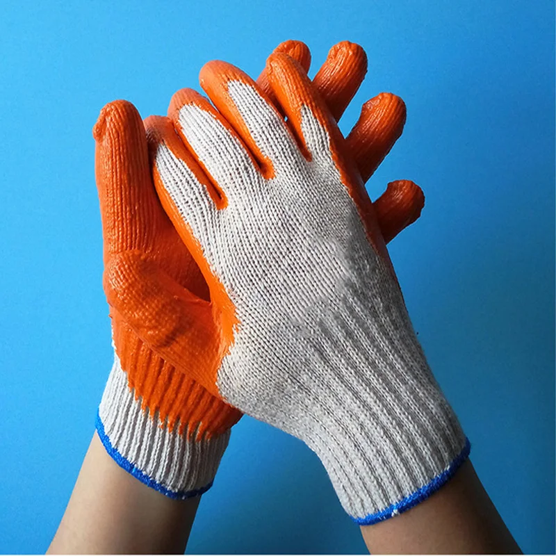 Плоская резиновая Перчатки Толстая износостойкая Нескользящая ближнего света