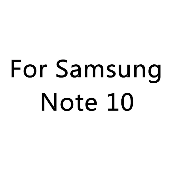 For Samsung Note 10 ROCK полное покрытие мягкая Гидрогелевая пленка для samsung Galaxy S10 Plus Note 9 8 Защитная пленка для экрана для samsung Note 10 Pro не стекло - Цвет: For Samsung Note 10