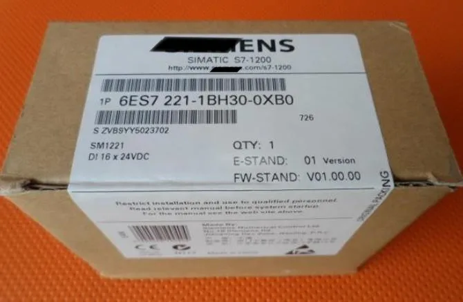 

Новый оригинальный в коробке 6ES7221-1BH30-0XB0 6ES7 221-1BH30-0XB0 {склад} гарантия 1 год отправка в течение 24 часов