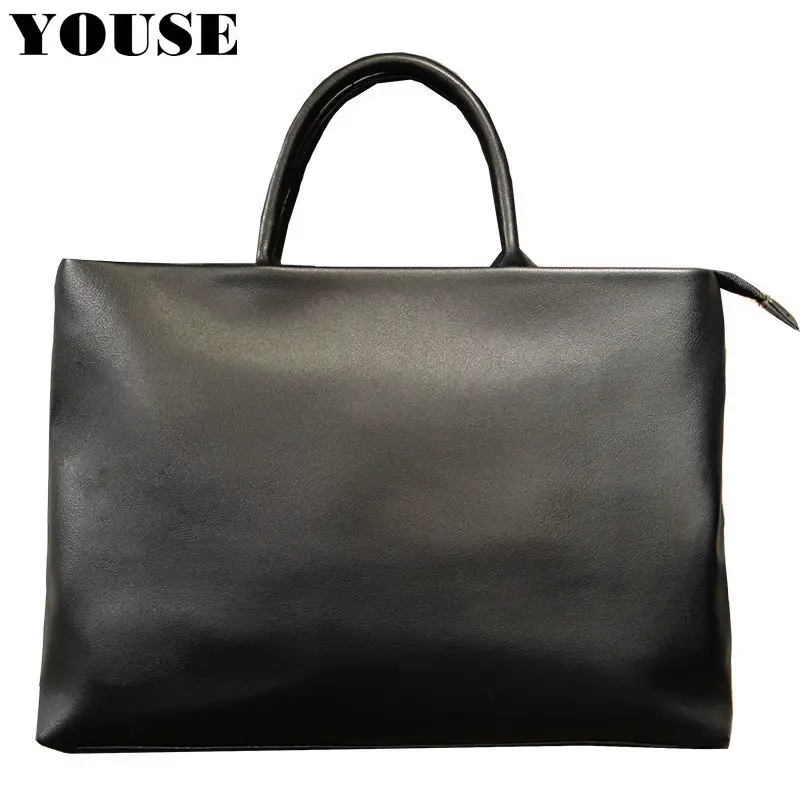 

Men's Travel Bags Clutch Fashion New Business Cross Large-capacity Backpack Leather Purse Diagonal Messenger Briefcases Laptop