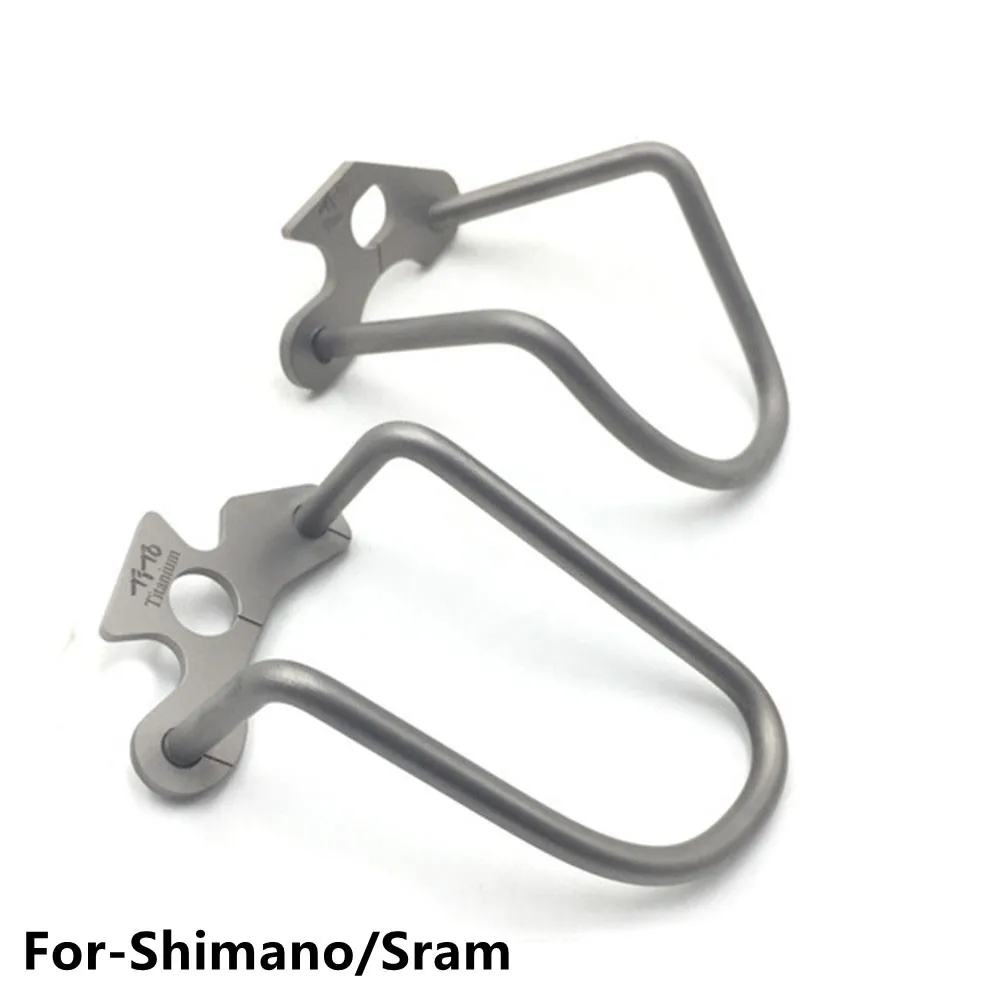 

Titanium Bicycle Chain Gear Guard Protector Cover MTB Road Bike Rear Derailleur Hanger For-Shimano/Sram Cycling Accessories Part