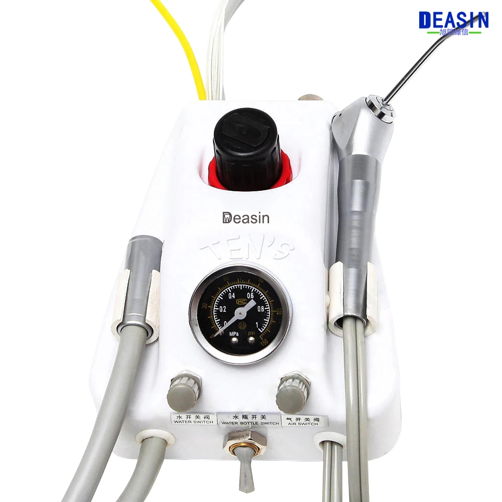 Стоматологическое лабораторное переносная турбина блок пластиковый корпус с