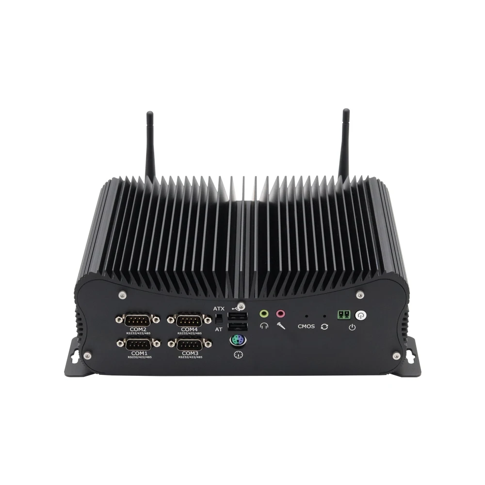 Самый лучший промышленный мини-ПК Eglobal Intel Core i5 8250U 10210U i7 10510U 2 LAN 6 COM LPT GPIO VGA HDMI