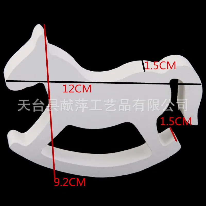 26 Английских алфавитных украшений Троянские изделия из белого дерева украшения