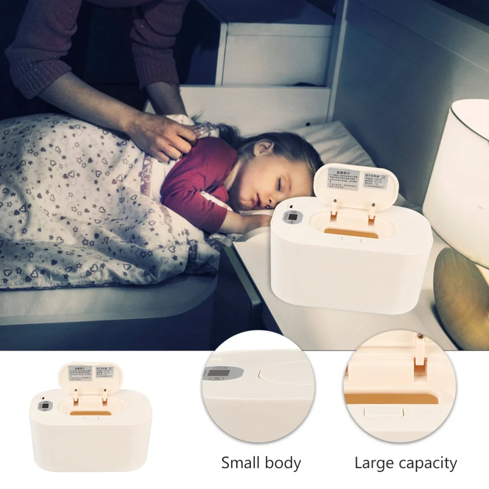 

Baby Wipe Warmer Constant Temperature Adjustable Wipes Tissue Box Heater