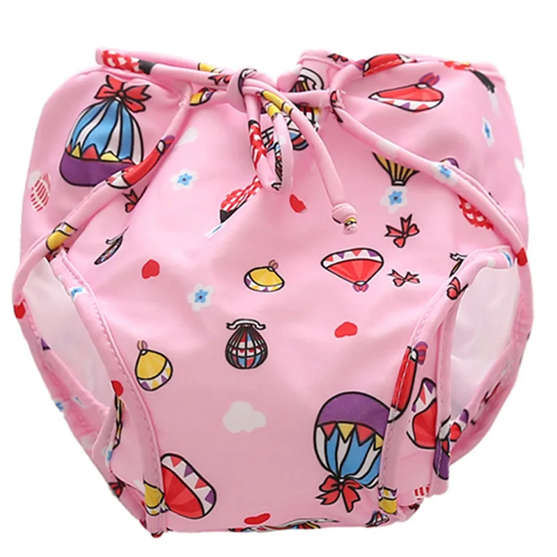 

2020 Fashion Children's Cartoon Waterproof Swimming Trunks For Boys And Girls New Born Baby Cute Beach-Wear Leak-proof Shorts