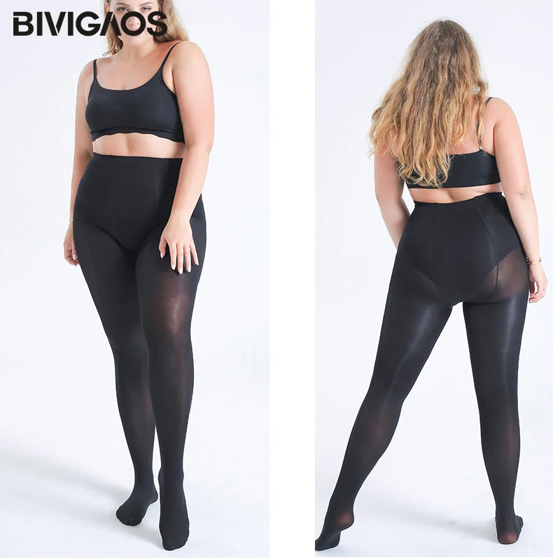 BIVIGAOS новые женские бархатные колготки с арбузным шаговым швом супер эластичные