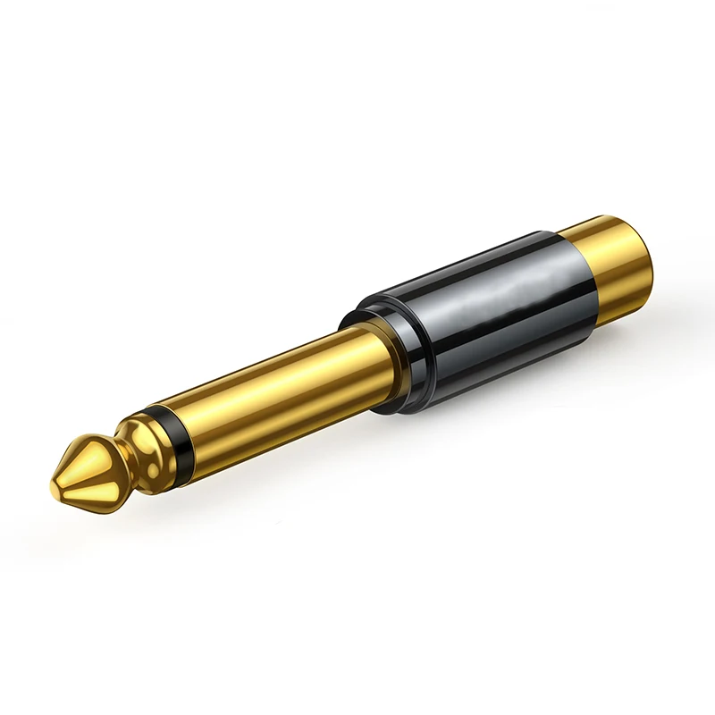 4 шт. 6 5 поворотная головка лотоса 35 мм революционный RCA разъем Лотос конвертер