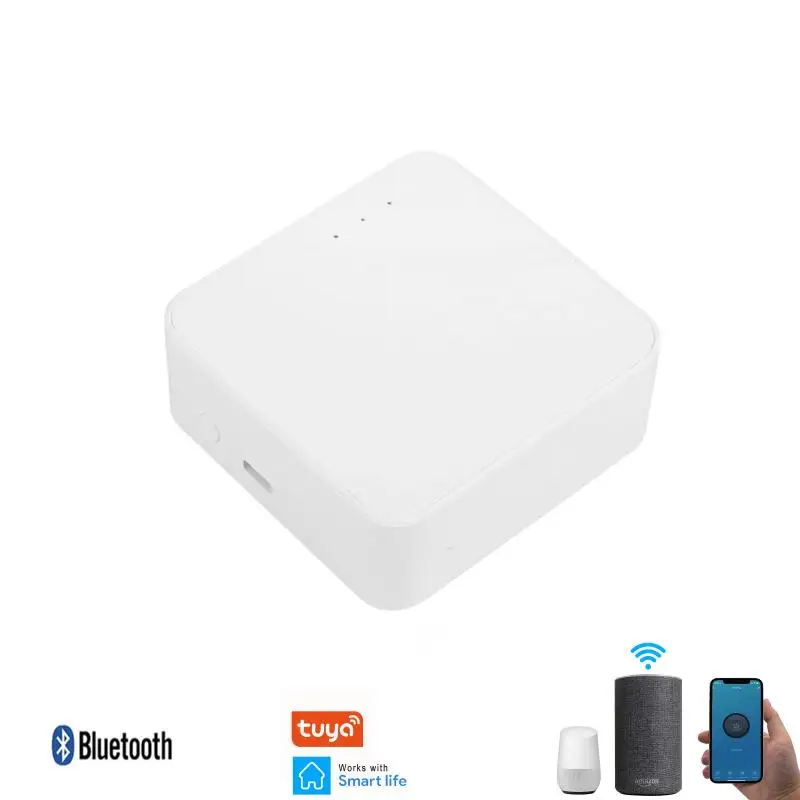 

Tuya Bluetooth-compatible Smart Gateway Hub Smart Home Bridge Smart Life APP Remote Controller Works With Alexa Google Home