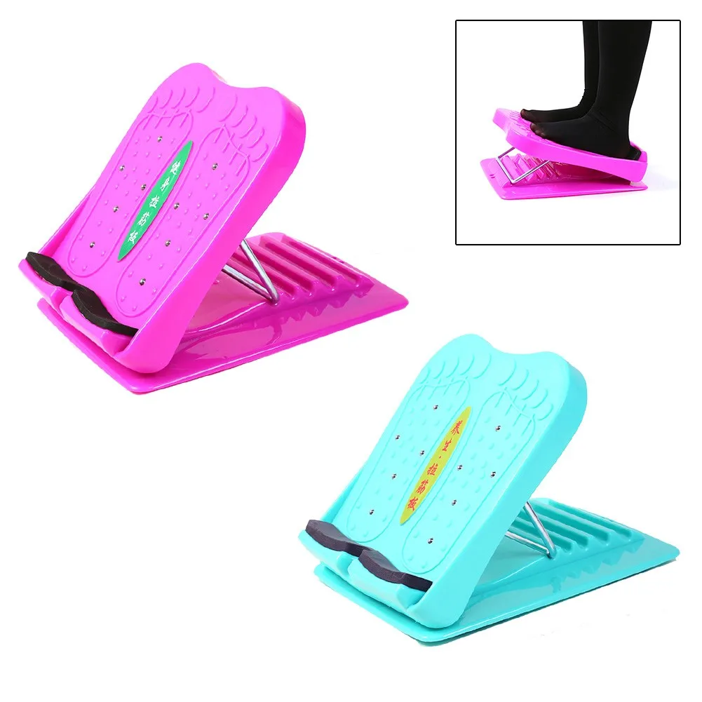 

Yoga Massage Fitness Workout Equippment Adjustable Foot Stretcher Incline Board Anti-Slip Pedal Stretching Tool For Gym Home