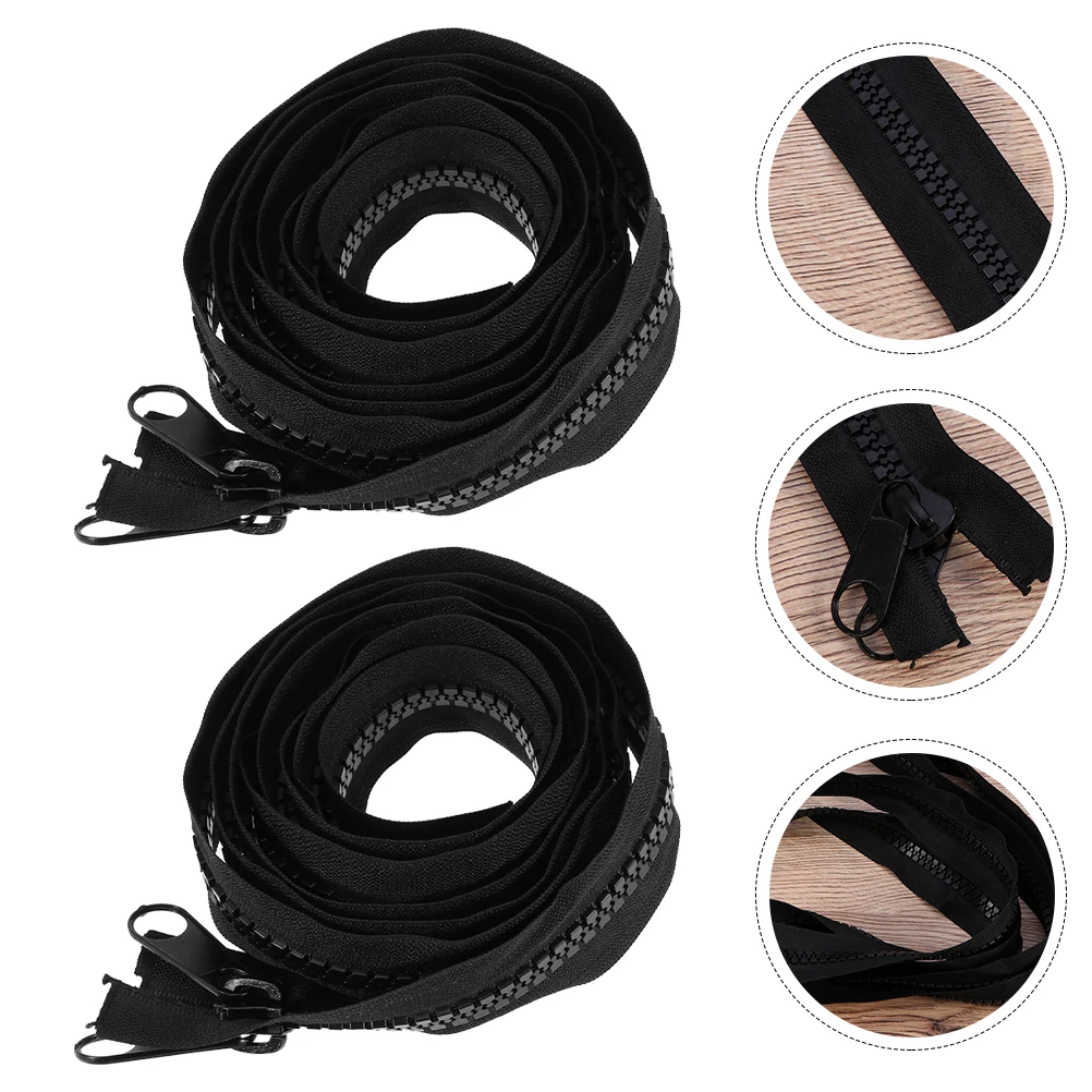 

2 шт., удлиненные полимерные сумки на молнии