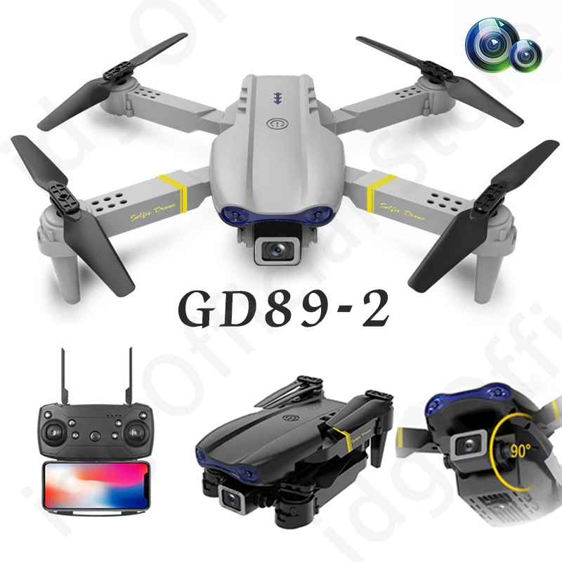 

idg GD89-2 Drone 4K Profesional Optical Flow Positioning FPV Wifi With Camera HD Automatic Obstacle Avoidance RC Quadcopter