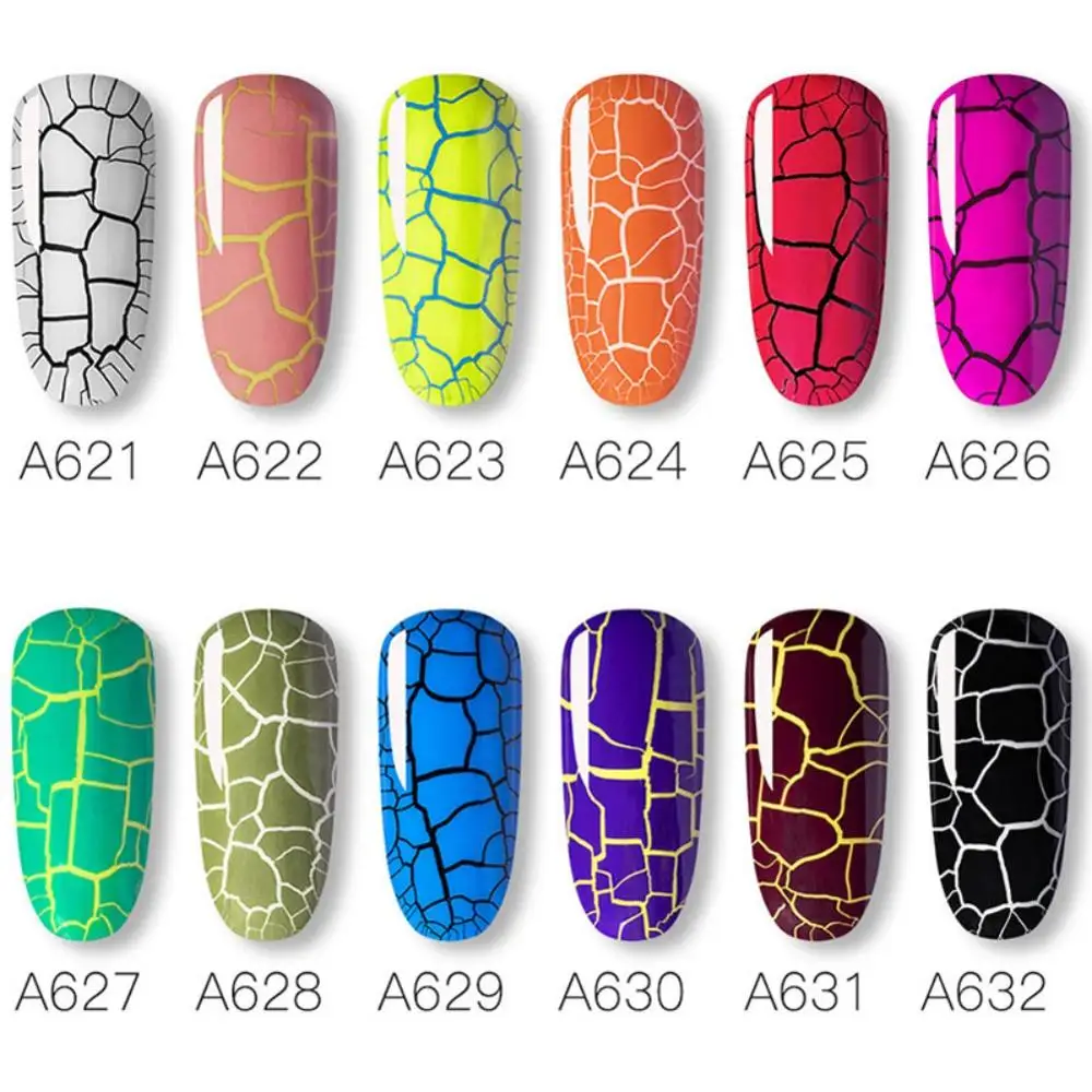 Трещины лак для ногтей длительное быстрое высыхание замочить от УФ светодиодный