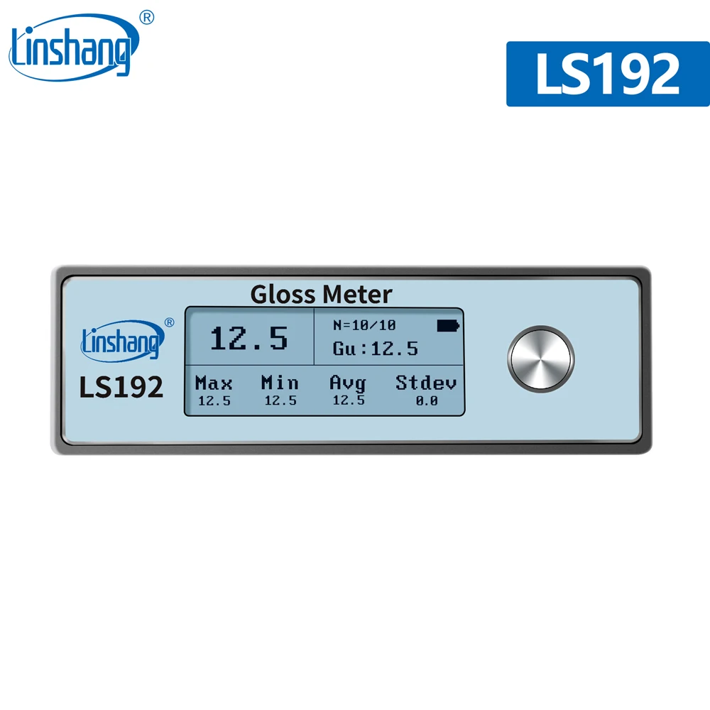 Измеритель блеска краски Linshang LS191 LS192 глянцевый измеритель 60 градусов тестер глянцевого для пластиковых