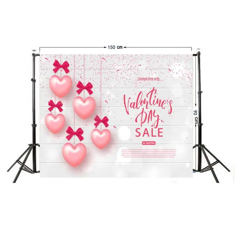 

Valentines Day Theme Photography Background Wedding Backdrop Photo Decor