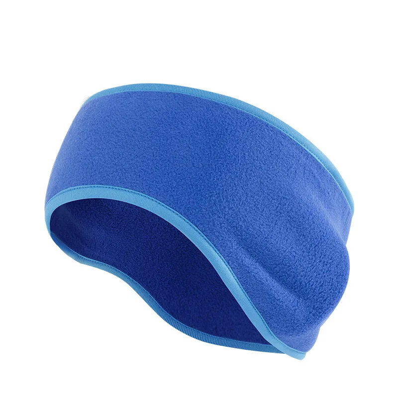 Повязка для волос флисовая унисекс теплый защитный головной убор бега фитнеса