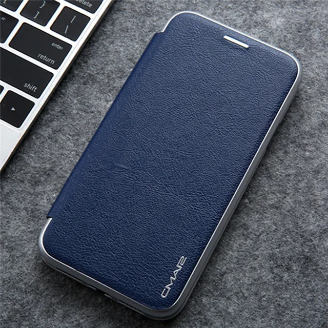Blue Роскошный кожаный флип-чехол Hawei P30pro P20pro кошелек Coque для huawei P20 P30 Pro Lite прочный слот для магнитных карт подставка обложка книга - Color: Blue