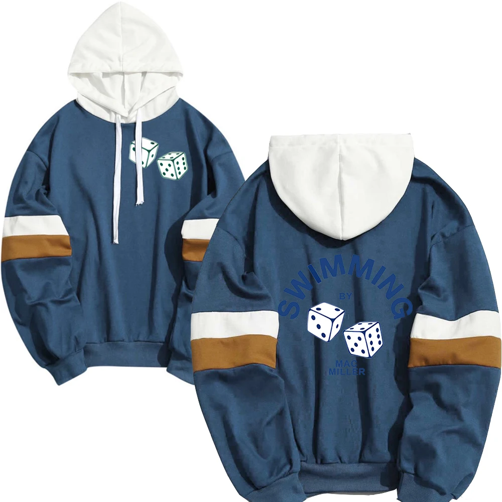 

Original Fashion Brand Swimming Mac Miller Oversized Hoodie Sweatshirt Tracksuit Casual Loose Men Women K-pop Fans Thin Section