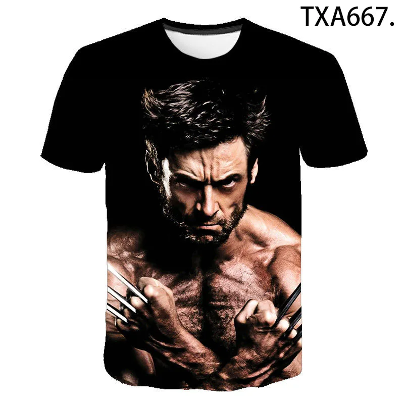 

2020 New Summer X Movie 3D T Shirts Casual Streetwear Boy Girl Kids Fashion Men Women Children Print T-shirt Tops Tee