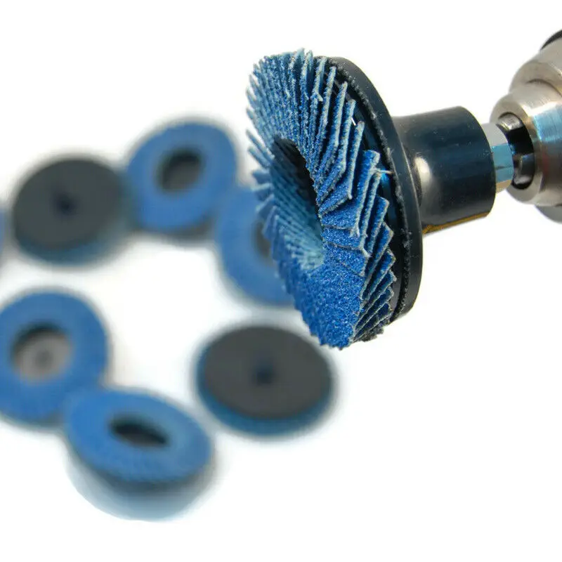 2 60 зернистость круглый лоскут шлифовальный диск колеса синий низкий уровень