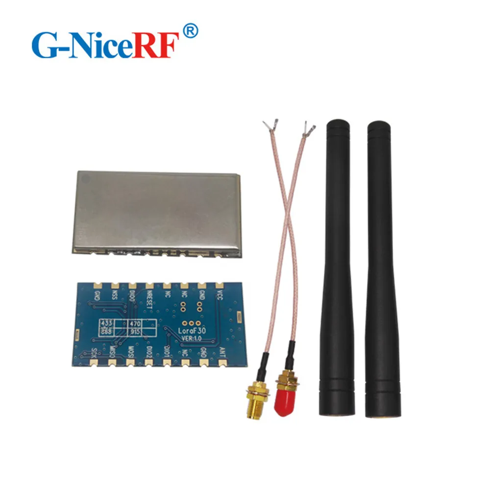 2pcs/lot Lora1276F30 1W 868MHz Wireless RF Module |6-8km Long Distance and High Sensitivity (-120 dBm)