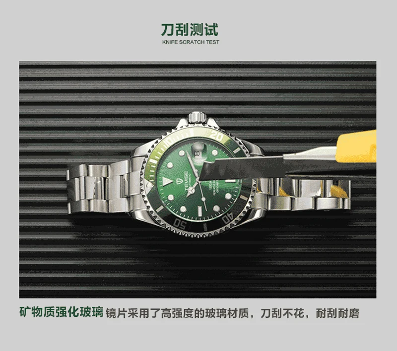 Tevise Top Brand Luxury Men Mechanical Watches Automatic waterproof Stainless Steel Men Wristwatches Relogio Masculino