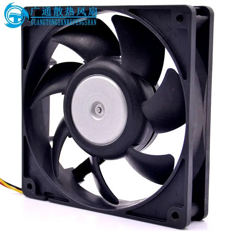 SANYO Denki 9G1212A403 DC 12V 0.40A 120x120x25mm 3-Wire Server Cooling Fan | Case Fans