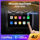 Автомагнитола AWESAFE PX9 для Nissan Qashqai J10 2006-2013, мультимедийный видеоплеер с голосовым ии, GPS, 2din, 2 din, Android 10,0, 2 ГБ + 32 ГБ