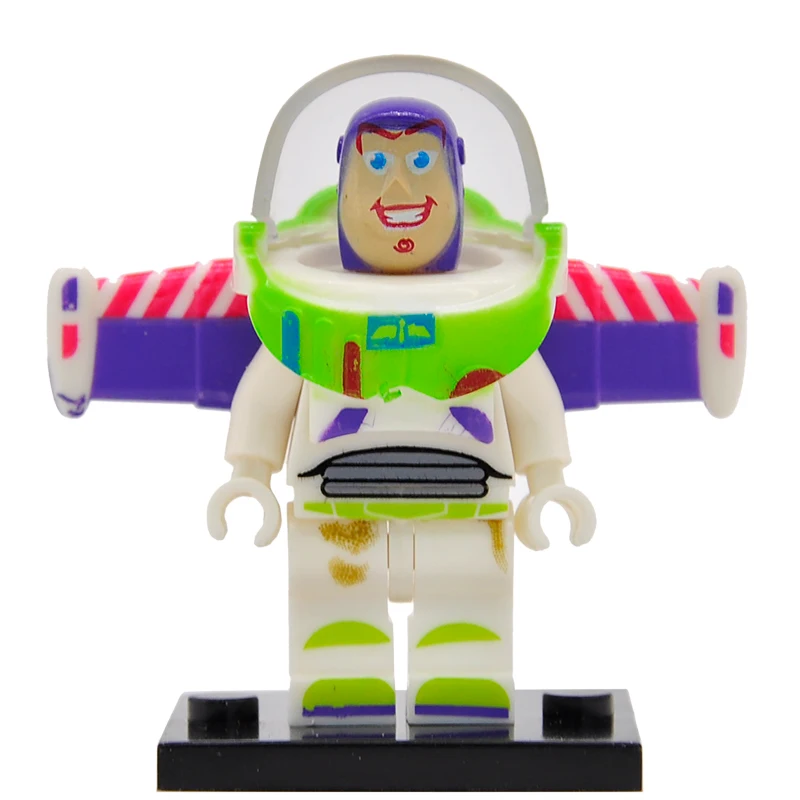 JR D PG8222 одна История игрушек 4 IV фигурка Базз Лайтер Джесси Вуди инопланетяне солдат динозавр Строительные блоки Набор моделей Игрушек - Цвет: JR D