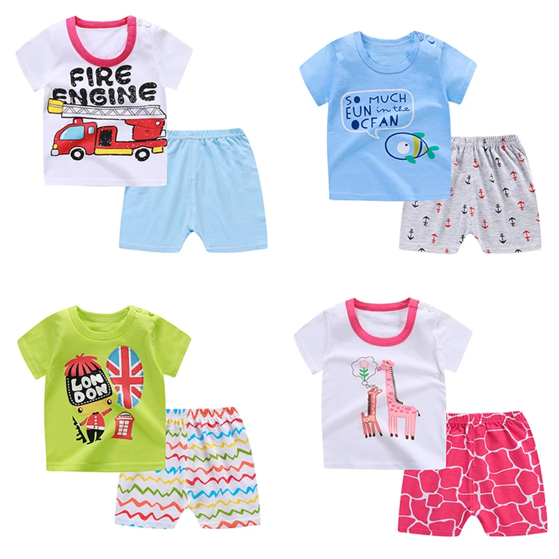 

Футболка и штаны для мальчиков и девочек, из хлопка