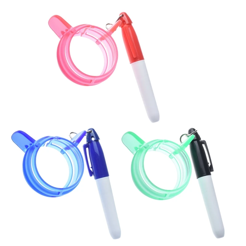 

2Pcs Golf Ball Line Marker Drawing Marking Alignment Marks Template Sign Tools