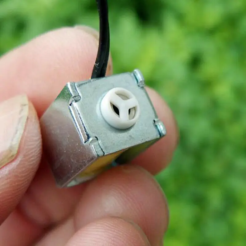 Постоянный ток 3 В нормально открытый микро Соленоидный клапан N/O 100mA 0 15 Вт Dia.