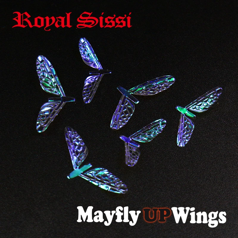 Рояль Sissi 10 пар тонкая пленка для завязывания мухи крылья mayfly quintessential катушка