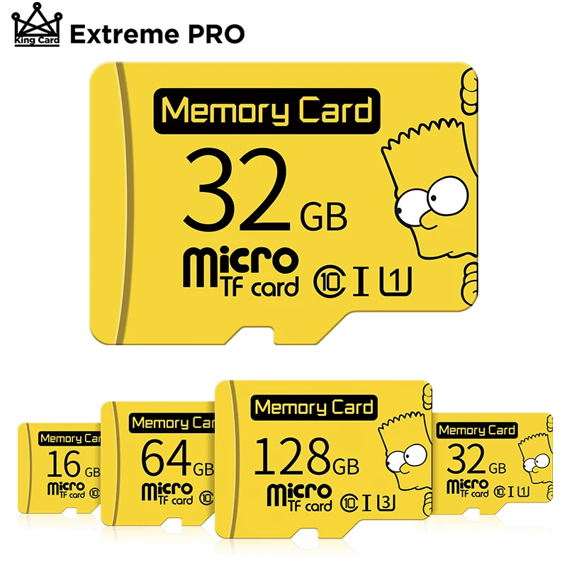 

Micro SD card 128GB 64GB 32GB 16G Flash Memory Card SD Memory U1 U3 Microsd TF Cards 4 8 gb microSD for Phone